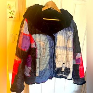 Reversible Faux Fur Jacket by Claire Desjardins